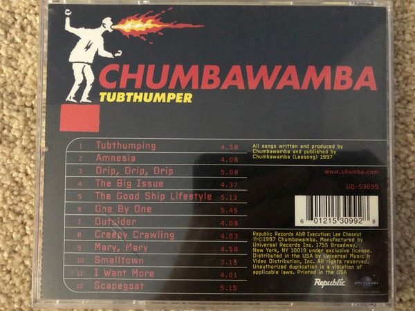 Chumbawamba : Tubthumper (CD, Album)