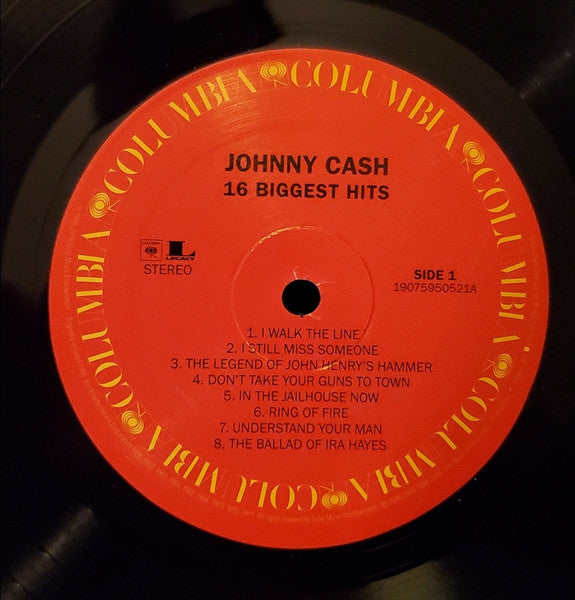 Johnny Cash : 16 Biggest Hits (LP, Comp, RP)