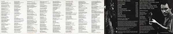 The Dave Matthews Band* : Remember Two Things (CD, Album)