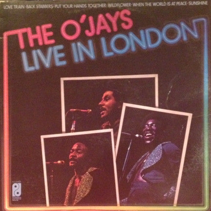 The O'Jays : Live In London (LP, Album)