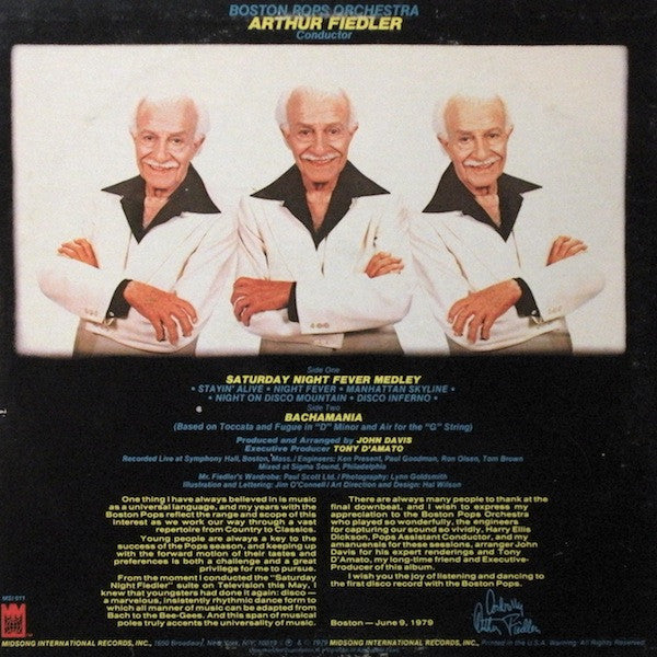 Boston Pops Orchestra, Arthur Fiedler : Saturday Night Fiedler (LP, Album)