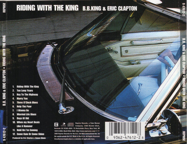 B.B. King & Eric Clapton : Riding With The King (CD, Album)