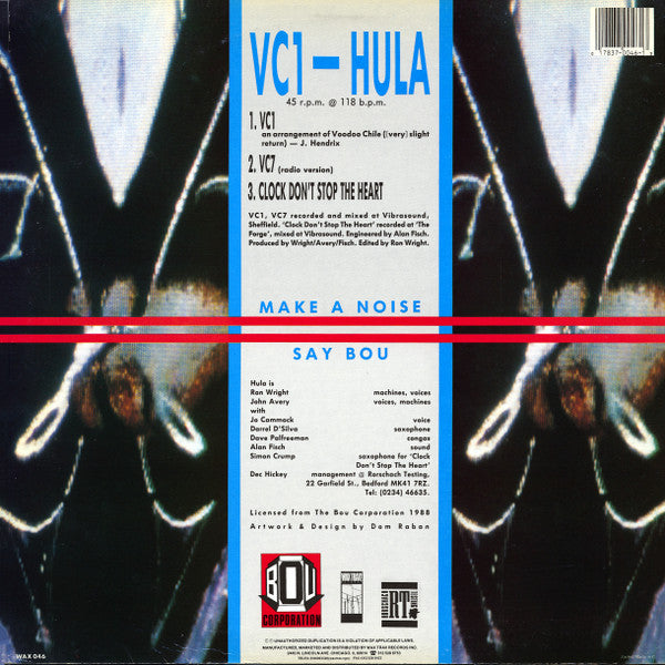 Hula (2) : VC1 (12")