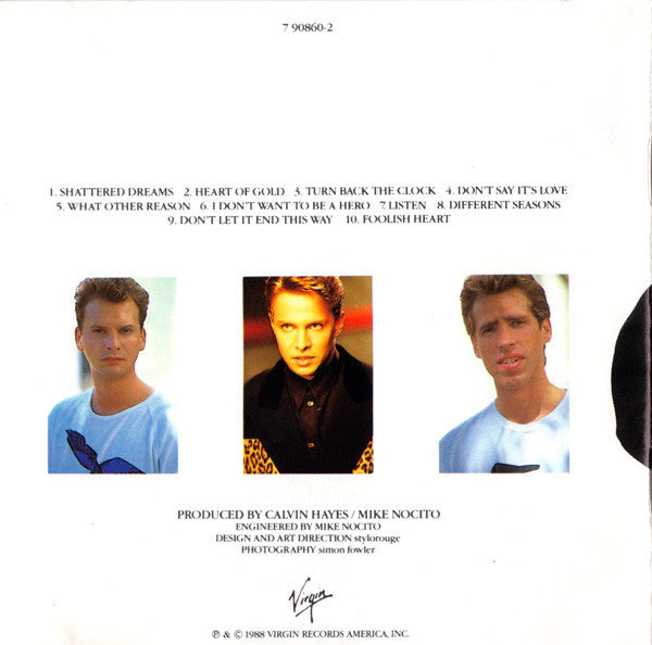 Johnny Hates Jazz : Turn Back The Clock (CD, Album)