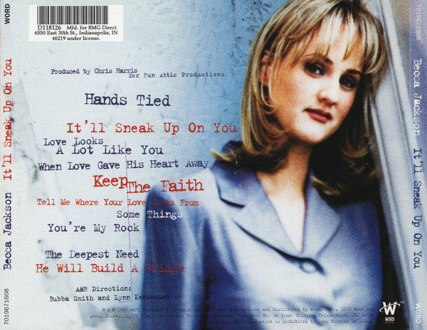 Becca Jackson : It'll Sneak Up On You (HDCD, Album, Club)