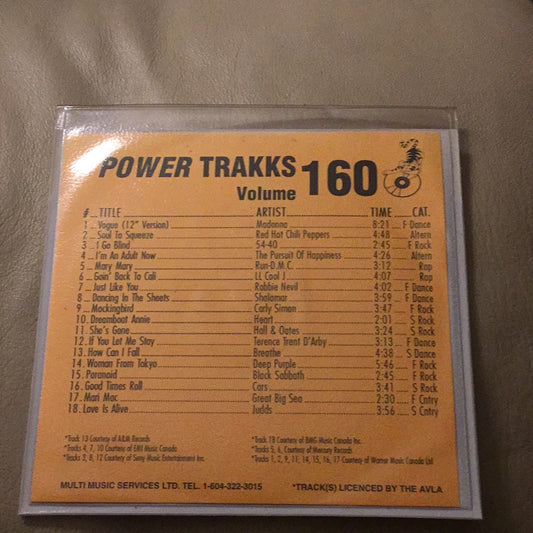 Varios - Power Trakks Volumen 160