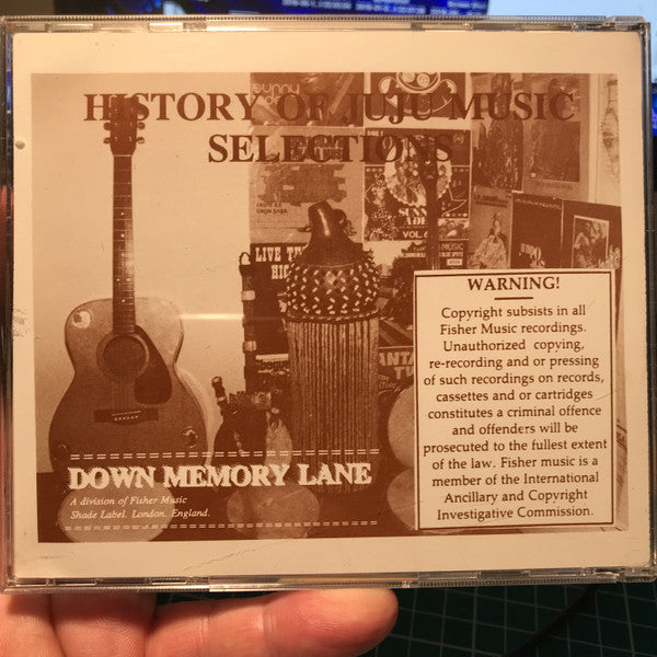 Various : History Of Juju Music Vol. 1 (CD, Comp)