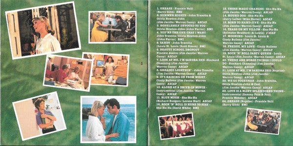 John Travolta, Olivia Newton-John : Grease (The Original Soundtrack From The Motion Picture) (CD, Album, Club, RE, RP, PMD)