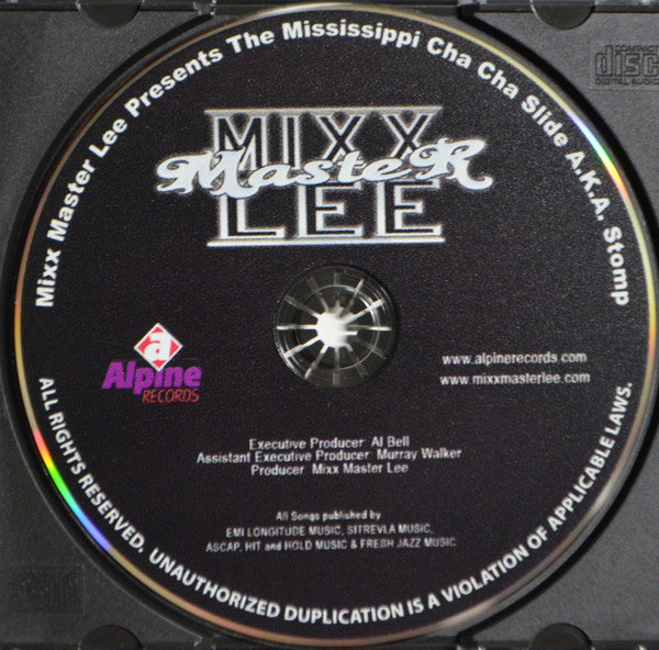 Mixx Master Lee : The Mississippi Cha Cha Slide A.K.A. STOMP  (CD, Maxi)