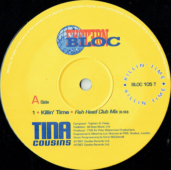 Tina Cousins : Killin' Time (12", Single)
