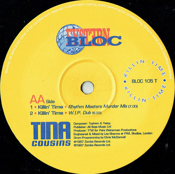 Tina Cousins : Killin' Time (12", Single)