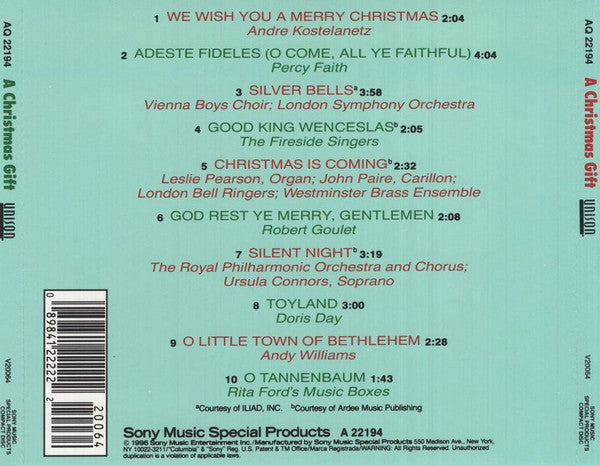 Various : A Christmas Gift (CD, Comp, RE)