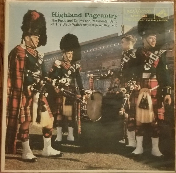 The Regimental Band And Pipes And Drums Of The Black Watch - Royal Highland Regiment* : Highland Pageantry (LP, Album)