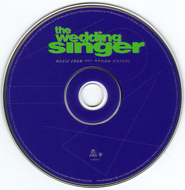Various : The Wedding Singer (Music From The Motion Picture) (CD, Comp)