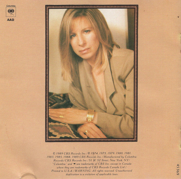 Barbra Streisand : A Collection Greatest Hits...And More (CD, Comp)