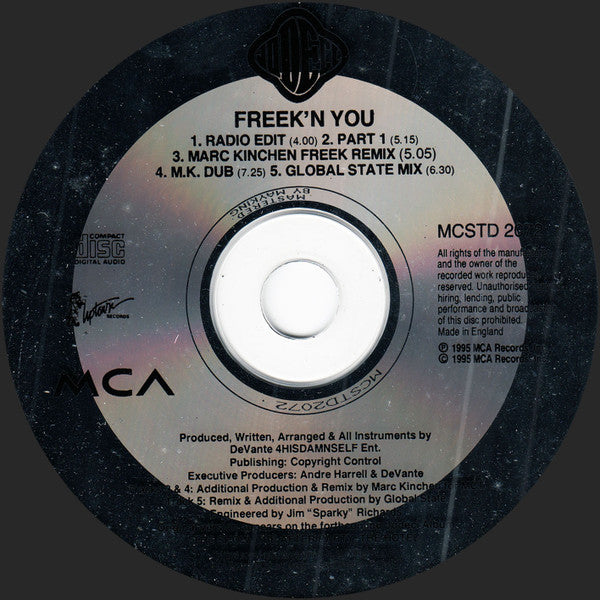 Jodeci : Freek'n You (CD, Single)