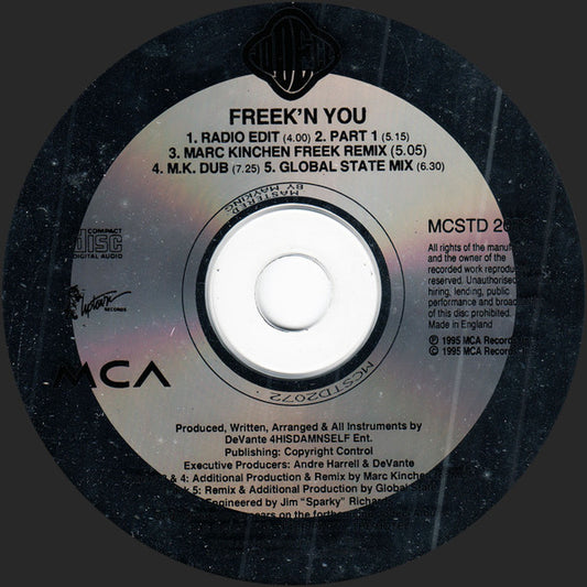 Jodeci : Freek'n You (CD, Single)