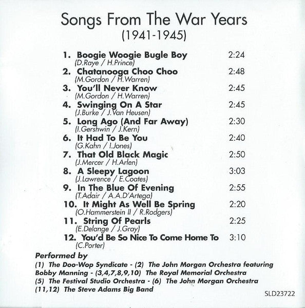 Various : Songs From The War Years (1941-45) (CD, Album)