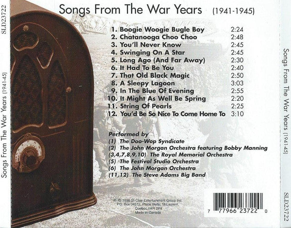 Various : Songs From The War Years (1941-45) (CD, Album)