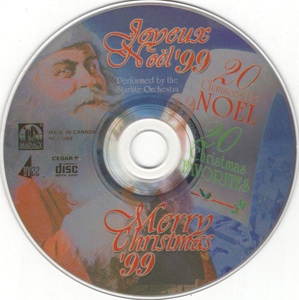 The Starlite Orchestra : Joyeux Noël '99 = Merry Christmas '99 (CD)