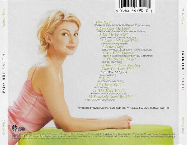 Faith Hill : Faith (CD, Album)