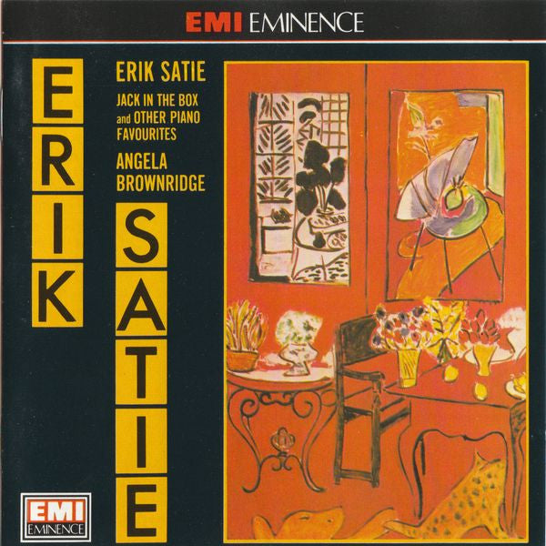 Erik Satie, Angela Brownridge : Jack In The Box And Other Piano Favourites (CD, Album, RE)