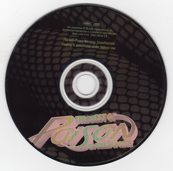 Poison (3) : The Best Of Poison: 20 Years Of Rock (CD, Comp, Cin)