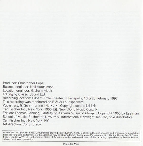 Indianapolis Symphony Orchestra, Raymond Leppard : American Dreams (Barber's Adagio & Other American Romantic Masterpieces) (CD, Album, Club)