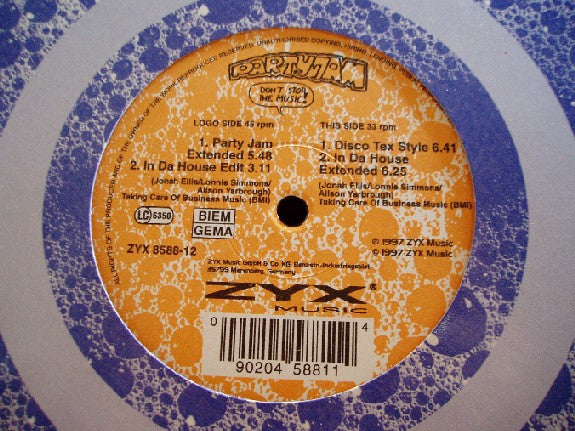 Party Jam : Don't Stop The Music (12")
