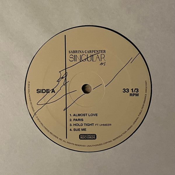 Sabrina Carpenter : Singular Act I (LP, Album)