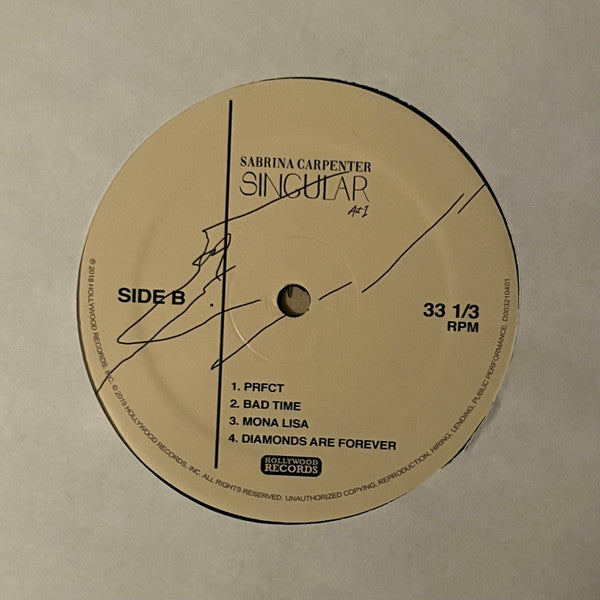 Sabrina Carpenter : Singular Act I (LP, Album)