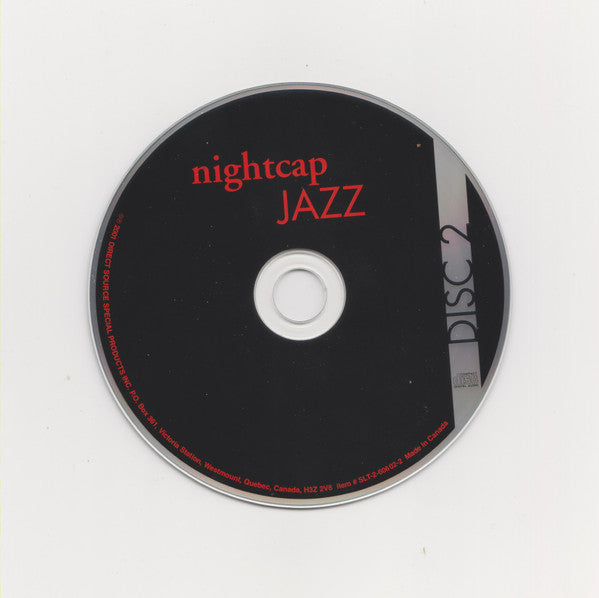 Various : Nightcap Jazz (2xCD, Comp)