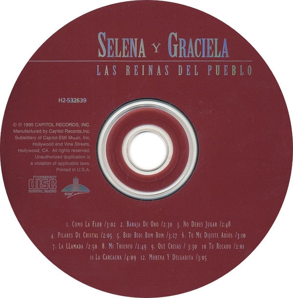 Selena Y Graciela Beltrán : Las Reinas Del Pueblo (CD, Comp, Club)