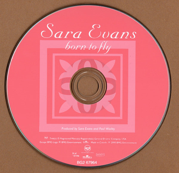 Sara Evans : Born To Fly (CD, Album, Club)