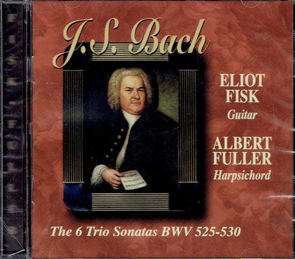 J.S. Bach*, Eliot Fisk, Albert Fuller : The 6 Trio Sonatas BWV 525-530 (CD)