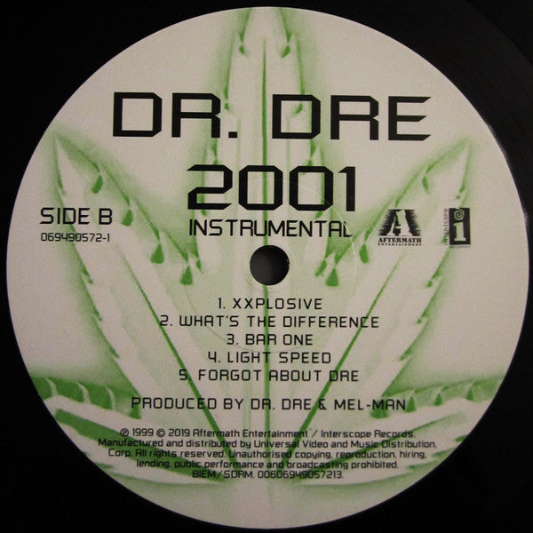 Buy Dr. Dre : 2001 (Instrumentals Only) (2xLP, Album, RE) Online