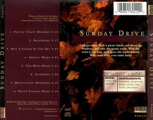 Unknown Artist : Sunday Drive (CD, Album)