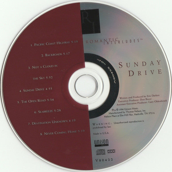 Unknown Artist : Sunday Drive (CD, Album)