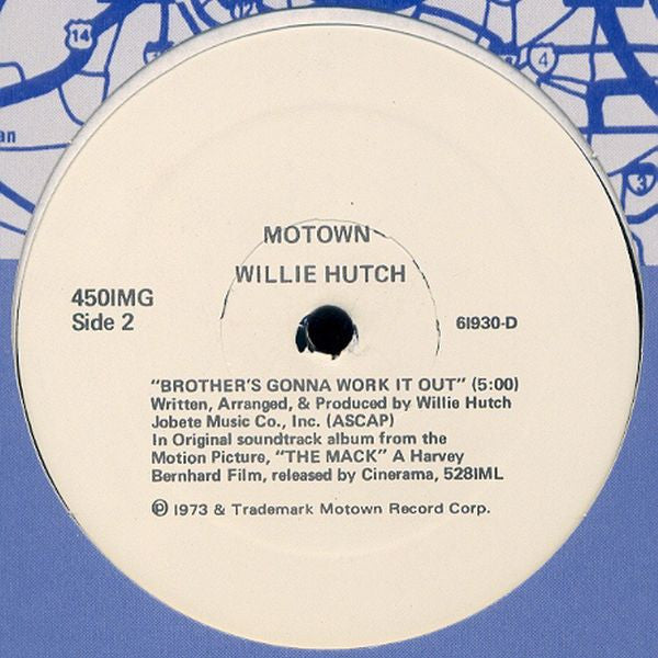 Willie Hutch : In And Out / Brother's Gonna Work It Out (12", Promo)