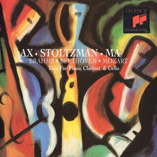 Ax*, Stoltzman*, Ma* - Brahms*, Beethoven*, Mozart* : Trios For Piano, Clarinet & Cello (CD, Album, Club)