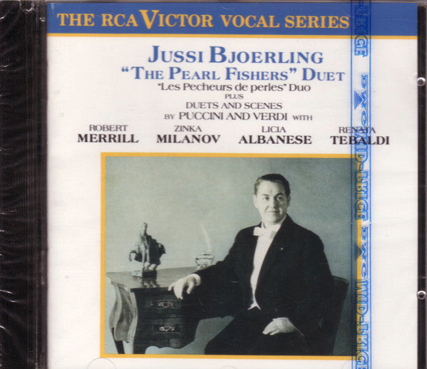 Jussi Bjoerling* with Robert Merrill, Zinka Milanov, Licia Albanese, Renata Tebaldi : “The Pearl Fishers” Duet ∙ “Les Pêcheurs De Perles” Duo (Plus Duets And Scenes By Puccini And Verdi) (CD, Comp, Mono, RM)