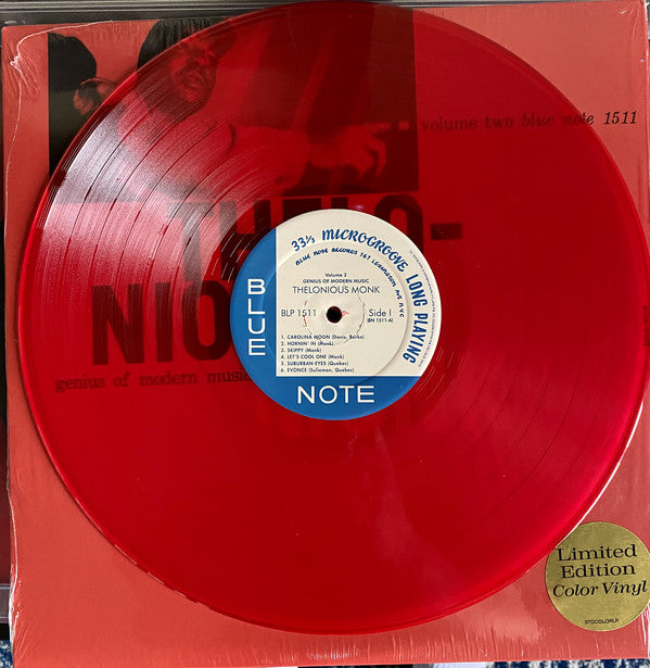 Thelonious Monk : Genius Of Modern Music Volume 2 (LP, Comp, Mono, Ltd, RM, Tra)