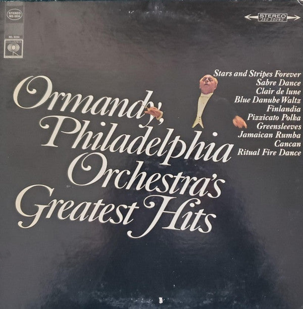 Eugene Ormandy / The Philadelphia Orchestra : Ormandy, Philadelphia Orchestra's Greatest Hits (LP, Comp, San)