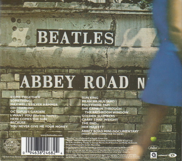 The Beatles : Abbey Road (CD, Album, Enh, RE, RM)