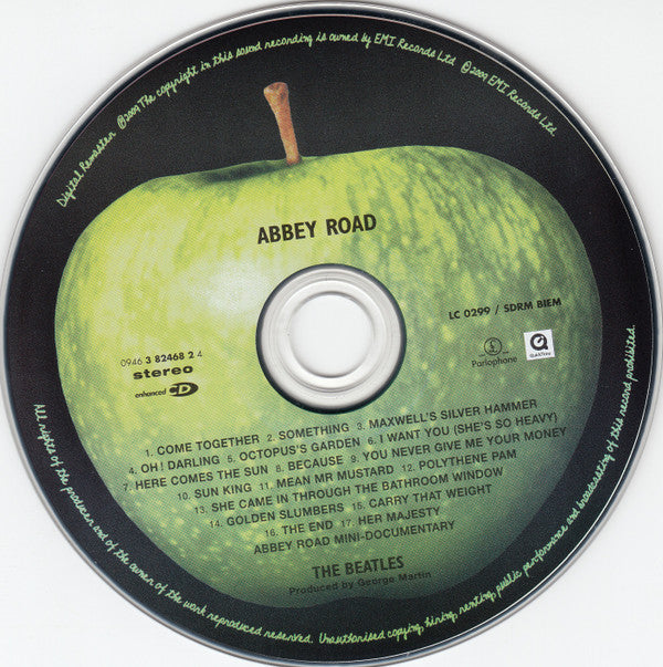 The Beatles : Abbey Road (CD, Album, Enh, RE, RM)