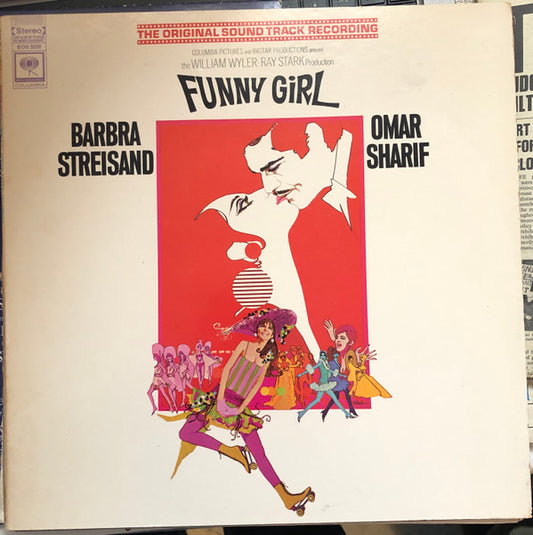 Barbra Streisand, Omar Sharif : Funny Girl (The Original Sound Track Recording) (LP, Album, Ter)