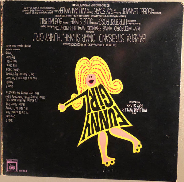 Barbra Streisand, Omar Sharif : Funny Girl (The Original Sound Track Recording) (LP, Album, Ter)