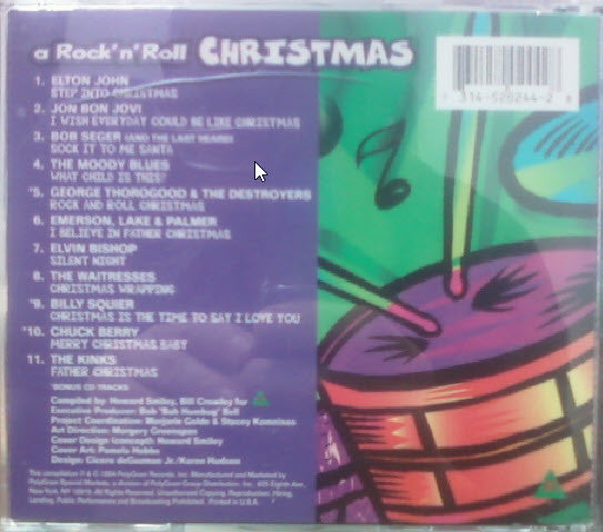 Various : A Rock 'N' Roll Christmas (CD, Comp, PMD)