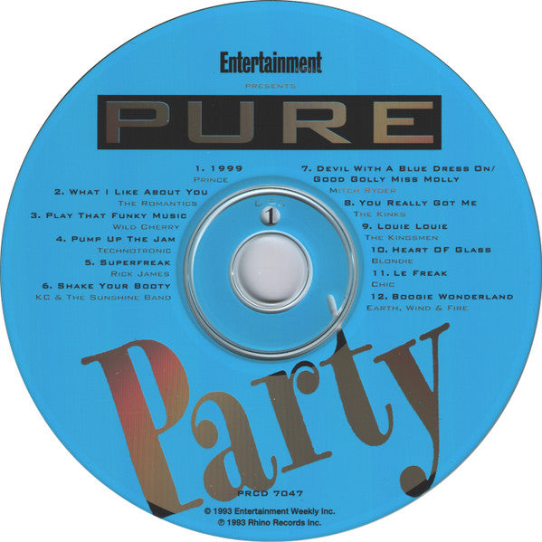 Various : Pure Party (2xCD, Comp, Promo)