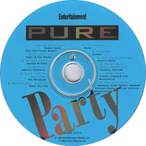 Various : Pure Party (2xCD, Comp, Promo)